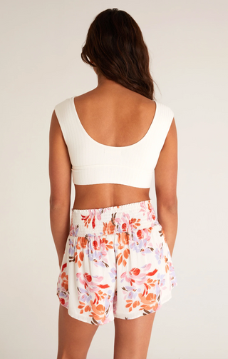 Hazey Rib Tank Bra - Hello Beautiful Boutique