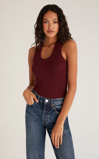 Sirena Rib Tank - Hello Beautiful Boutique
