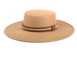 Jordan Wide Brim Fedora - Hello Beautiful Boutique