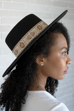 Load image into Gallery viewer, Ripley Wide Brim Fedora - Hello Beautiful Boutique
