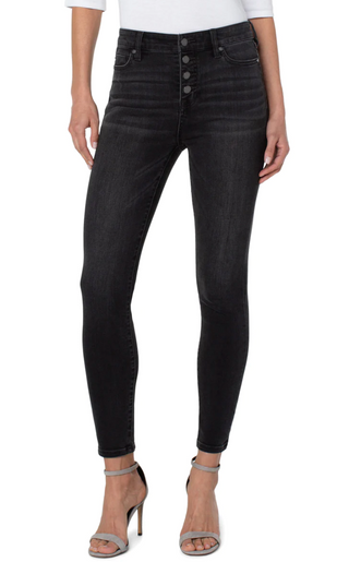 Abby Skinny with Button Fly - Hello Beautiful Boutique