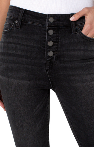 Abby Skinny with Button Fly - Hello Beautiful Boutique