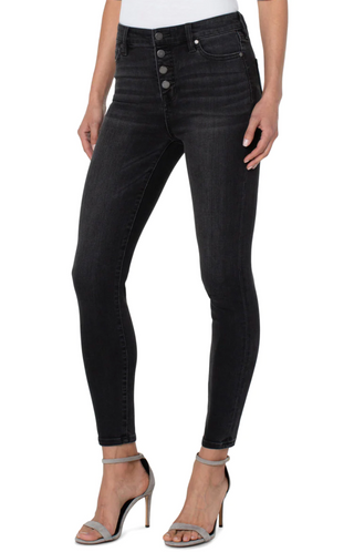 Abby Skinny with Button Fly - Hello Beautiful Boutique
