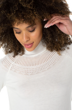 Load image into Gallery viewer, Penny Pointelle Sweater - Hello Beautiful Boutique
