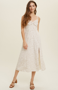 Cami Floral Midi Dress - Hello Beautiful Boutique