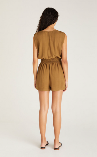 Sun Tanned Romper - Hello Beautiful Boutique