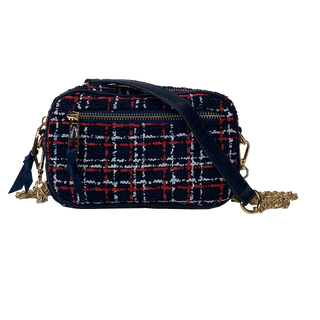 Taylor Tweed Camera Bag with Strap - Hello Beautiful Boutique