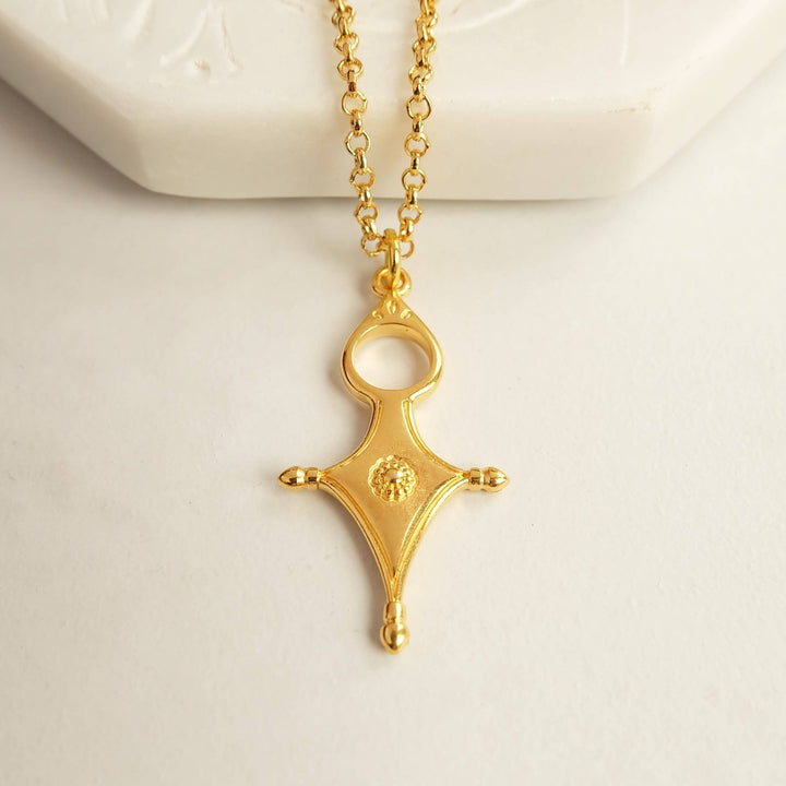 Augusta Jewellery - Tuareg Amulet Talisman Necklace: 20 - 22 inch chain - Hello Beautiful Boutique