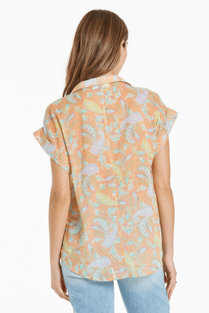 Cali Tie Front Top - Hello Beautiful Boutique