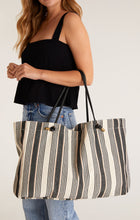 Load image into Gallery viewer, Carry All Stripe Tote - Hello Beautiful Boutique
