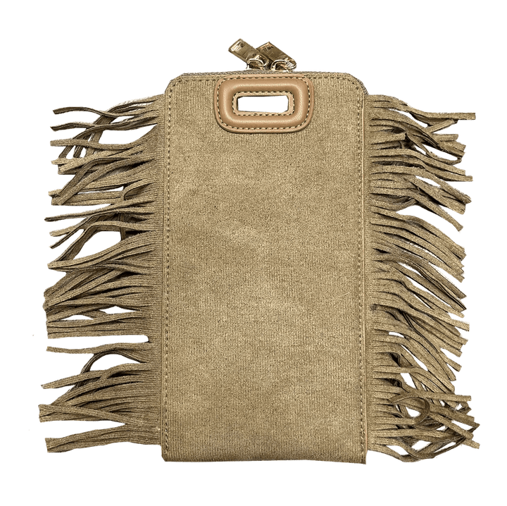 Claire Suede Fringe Phone Case - Hello Beautiful Boutique