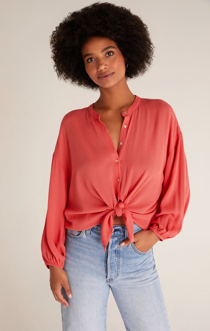 Clarisa Crinkle Top - Hello Beautiful Boutique