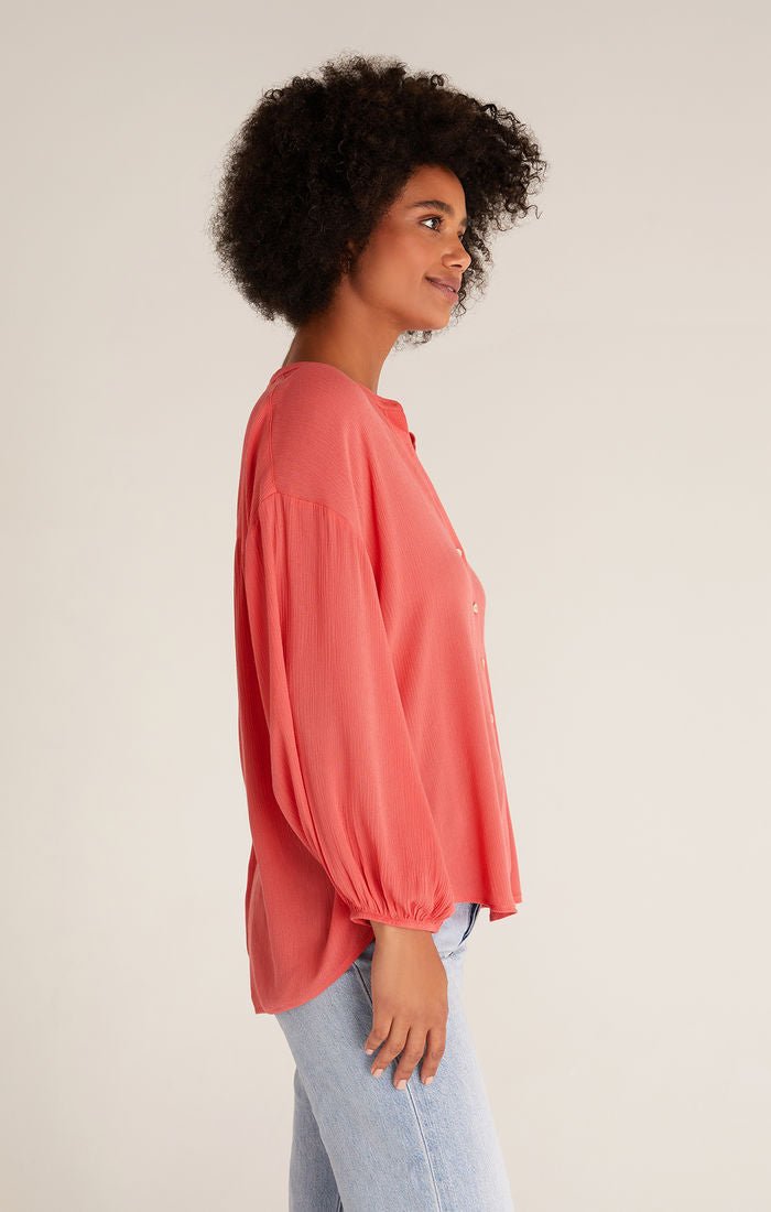 Clarisa Crinkle Top - Hello Beautiful Boutique
