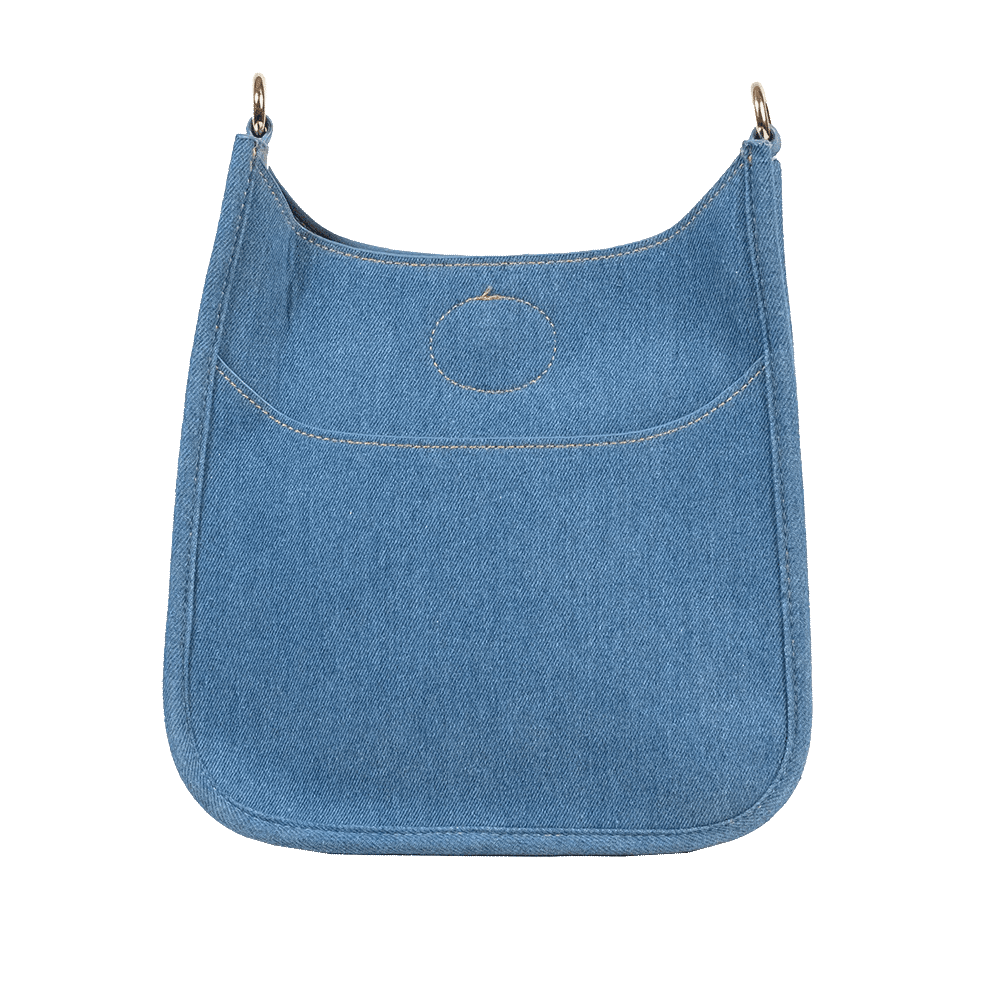 Denim Mini Messenger - Hello Beautiful Boutique