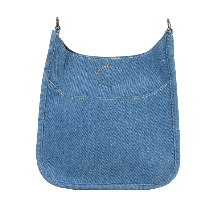 Denim Mini Messenger - Hello Beautiful Boutique