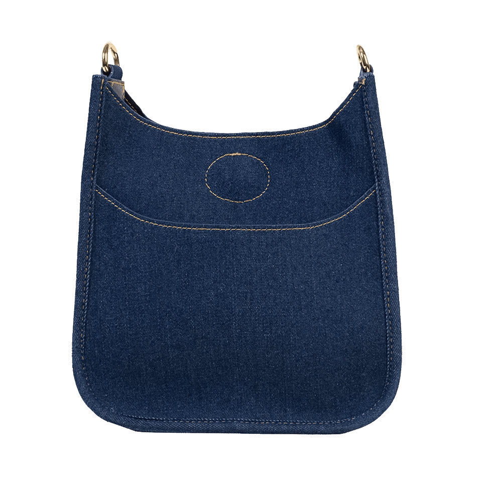 Denim Mini Messenger - Hello Beautiful Boutique