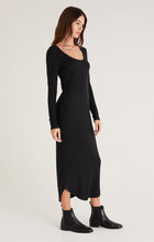 Load image into Gallery viewer, Heidi Rib Henley Midi Dress - Hello Beautiful Boutique
