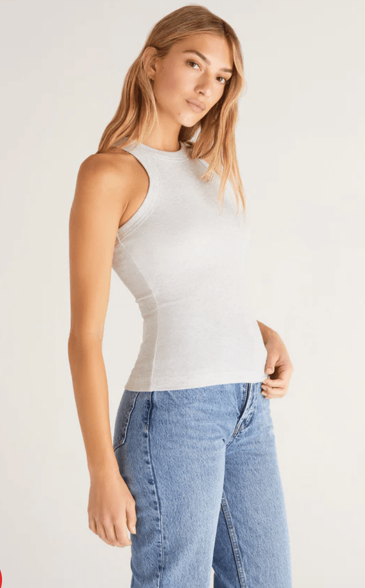 Lilly Rib Tank - Hello Beautiful Boutique