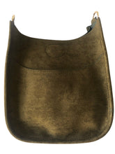 Load image into Gallery viewer, Mini Faux Suede Messenger-NO STRAP ATTACHED - Hello Beautiful Boutique
