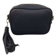 Load image into Gallery viewer, Pebbled Zip Top Tassel Bag-NO STRAP ATTACHED - Hello Beautiful Boutique
