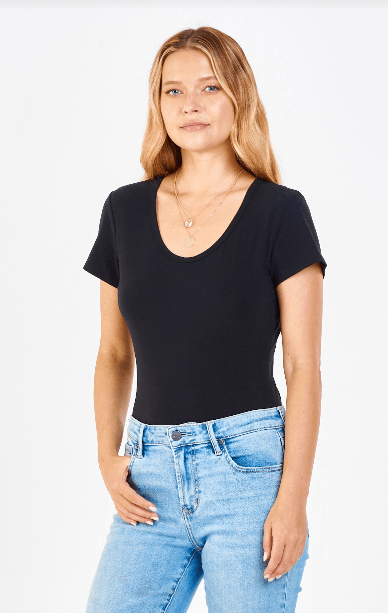 Shiloh Scoop Neck Bodysuit - Hello Beautiful Boutique