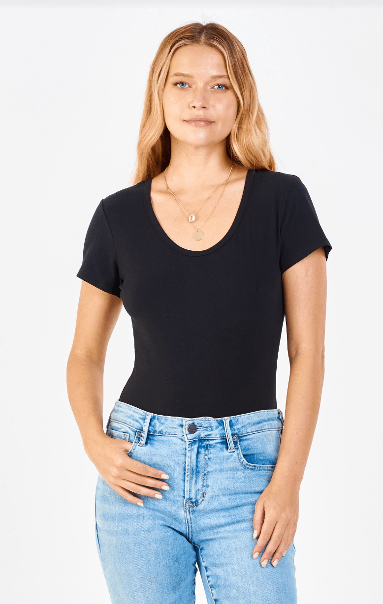 Shiloh Scoop Neck Bodysuit - Hello Beautiful Boutique