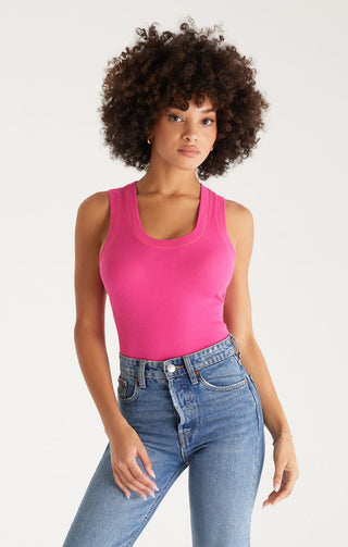 Sirena Rib Tank - Hello Beautiful Boutique