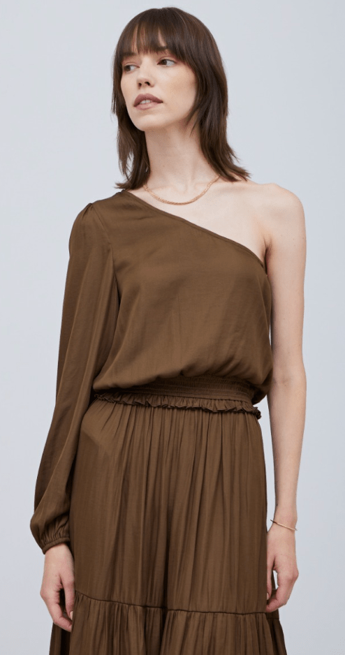 Starla One Shoulder Dress - Hello Beautiful Boutique
