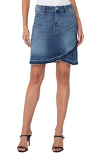 Load image into Gallery viewer, Sandy Ruffle Denim Skirt - Hello Beautiful Boutique
